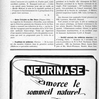 3581 - Page 3540-VIII - Dernières nouvelles. A propos des Assises nationales / Notre Croisière en Mer Noire / Académie de médecine / Banquet de la Société des chirurgiens de Paris / Société amicale des médecins alsaciens