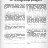 3611 - Page 3570 - Partie scientifique. L’actualité scientifique. Thérapeutique. Facteurs importants dans le mécanisme et l’évolution des arthrites compliquant la Blennorragie chez l'homme adulte
