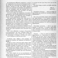 3615 - Page 3574 - Partie professionnelle, Hygiène, Assistance, Mutualité, Intérêts corporatifs, Variétés. Travaux originaux. Assurances sociales. Difficultés à propos des prestations maternité. 1° Contrôle des sages-femmes ; 2° Visites prénatales ; 3° Tarification ; Situation des non-syndiqués
