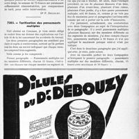 3632 - Page LV-3591 - Correspondance. Application du tarif des accidents du travail. Régularisation d’une amputation partielle par écrasement d’une phalangette / Tarification des pansements multiples