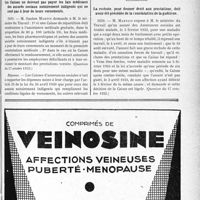 3654 - Page XIII-3613 - A travers l’officiel. Réponses des ministres aux questions des parlementaires. Les demandes d'appareils de prothèse dentaire doivent être soumises à la Commission de prothèse / Les Caisses ne doivent pas payer les frais médicaux des assurés sociaux notoirement indigents qui ne sont pas à jour de leurs versements / La rechute, pour donner droit aux prestations, doit avoir été précédée de la constatation de la guérison