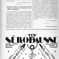 3655 - Page 3614-XIV - A travers l’officiel. Réponses des ministres aux questions des parlementaires. La rechute, pour donner droit aux prestations, doit avoir été précédée de la constatation de la guérison / Utilisation des feuilles de soins spéciaux chirurgicaux par un praticien de l’art dentaire autre qu’un médecin stomatologiste