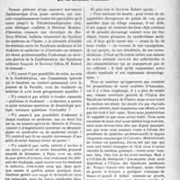 3656 - Page 3615 - Propos du jour. Les difficultés de l’initiation des Etudiants aux questions professionnelles par les Syndicats médicaux