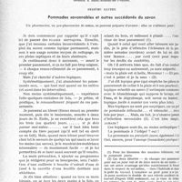 3665 - Page 3624 - Partie scientifique. Travaux originaux. Introduction à la vie de médecin de campagne, Docteur Camescasse. Pommades savonnables et autres succédanés du savon
