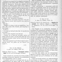 3676 - Page 3635 - Partie scientifique. L’actualité scientifique. Les Livres. Le Clavecin non tempéré, par René Lalou, Les œuvres représentatives Paris, 1933 / Psychiatrie médico-légale, par Professeur Henri Claude, Doin et Cie, éditeurs, Paris (6e) / Hygiène du constipé, par Victor Pauchet et H. Gaehlinger, G. Doin et Cie, Paris (6e)