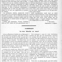3692 - Page 3651 - Partie professionnelle, Hygiène, Assistance, Mutualité, Intérêts corporatifs, Variétés. Travaux originaux. Variétés. Sur les statuts de la reine de Naples réglementant la prostitution à Avignon en 1347 / D’Amérique. La race blanche se meurt [Ph. Dally]