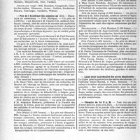 3699 - Page 3658 - Partie professionnelle, Hygiène, Assistance, Mutualité, Intérêts corporatifs, Variétés. Reportage professionnel. Nouvelles et Informations, (Voir les Dernières Nouvelles en tête des « Demi-Colonnes »). 42 députés ont voté contre l’ordre du jour Catalon / Prix de l’Académie des sciences en 1933 / Ligue pour la protection des mères abandonnées / Chemins de fer P. L. M