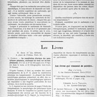 3743 - Page 3702 - Propos du jour. L'actualité scientifique. Les sels de bismuth en gastro-entérologie. Paris. Société médicale des hôpitaux de Paris. Abcès pulmonaires au cours d’une septicémie à entérocoques ; guérison, (3-11-1933) / Les Livres. La constitution physique des paralytiques généraux, contenant un essai sur les tempéraments, par L. Corman, G. Doin et Cie, éditeurs, Paris (6e) / Les livres qui viennent de paraître...