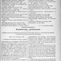 3824 - Page 5005 - Stations hydrominérales et climatiques. Liste des stations hydrominérales et climatiques établie à la date au 1er janvier 1933 (loi du 24 septembre 1919, art. 1er, et décret du 4 mai 1920, portant règlement d’administration publique, en exécution de la loi du 24 septembre 1919, art. 86) / Substances vénéneuses. Circulaire concernant l'application du décret du 20 mars 1930, relative aux autorisations de fabriquer et de faire le commerce des produits stupéfiants
