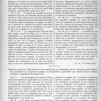 3857 - Page 5038 - Assurances sociales. Décret du 27 janvier 1933 modifiant le règlement d’administration publique du 25 juillet 1930 pour l’application de la loi sur les Assurances sociales / Décret du 22 février 1933 étendant à des assurés qui ne remplissent pas les conditions pour bénéficier des prestations de l’assurance-maladie, les dispositions applicables aux salariés dont la cotisation est fixée en proportion du salaire réel