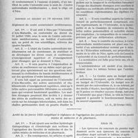 3859 - Page 5040 - Enseignement. Création d’un centre universitaire méditerranéen / Arrêté du 24 février 1933 complétant le règlement de l’agrégation des facultés de médecine et des facultés mixtes de médecine et de pharmacie