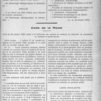 3860 - Page 5041 - Enseignement. Arrêté du 24 février 1933 complétant le règlement de l’agrégation des facultés de médecine et des facultés mixtes de médecine et de pharmacie / Code de la Route. Arrêté du 23 janvier 1933 relatif à la délivrance du permis de conduire les véhicules de transports en commun et poids lourds