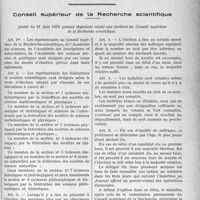 3926 - Page 5107 - Service de Santé militaire. Circulaire du 19 avril 1933 concernant la transfusion sanguine / Conseil supérieur de la Recherche scientifique. Arrêté du 21 juin 1933 portant règlement relatif aux élections au Conseil supérieur de la Recherche scientifique