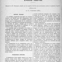 3961 - Page 5142 - Assurances Sociales. Congrès international des Caisses d'assurance-maladie / Emplois réservés. Rapport de M. Dormann, député, sur les emplois réservés aux pensionnés, veuves et orphelins de guerre (Extraits), (J. 0, 8 décembre 1933)