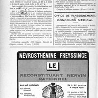 3965 - Page IV - Ligue médicale de défense professionnelle, (Sou Médical) / Mutualité familiale & professionnelle du corps médical Français / Office de renseignements du concours médical