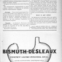 0010 - Page IX-7 - Dernières nouvelles. Inspection d’hygiène du Calvados / Nécrologie [Mme veuve Ambroise Jeanneney] / Fiançailles / A travers l’officiel. Citation à l’ordre de la Nation / Service de santé militaire