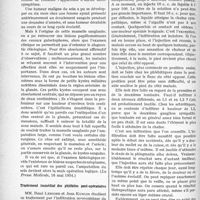 0033 - Page 30 - Partie scientifique. L’actualité scientifique. La presse. Les écoulements sanguins par le mamelon [(La Presse Médicale, 16 mai 1934)] / Traitement immédiat des phlébites poste-opératoires [(Presse Médicale, 22 septembre 1934)]