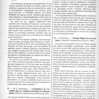 0037 - Page 34 - Partie scientifique. L’actualité scientifique. Les thèses. L’industrie du gavage des pigeons et l’hygiène, par Dr A. Lombard. (Librairie médicale Vigné, Paris) / L’importance de l’invalidité dans les maladies chroniques en médecine sociale, par Dr G. Steinmetz. (Éditions Argentoratum, Strasbourg, 1934) / Fernand Widal. Sa vie et son oeuvre, par Dr M. Marx. (Librairie Universitaire d’Alsace, 1934)