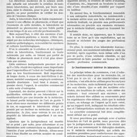 0040 - Page 37 - Partie professionnelle. Travaux originaux. Bulletin de l’Actualité. Les laboratoires d’analyses médicales et biologiques sont-ils des établissements commerciaux ?. Bail, installation, pas de porte / Le fonctionnement intérieur du laboratoire