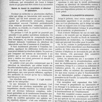 0041 - Page 38 - Partie professionnelle. Travaux originaux. Bulletin de l’Actualité. Les laboratoires d’analyses médicales et biologiques sont-ils des établissements commerciaux ?. Le fonctionnement intérieur du laboratoire / Nature du travail du propriétaire et directeur de laboratoire / Influence de la propriété du laboratoire [Dr Paul Boudin]