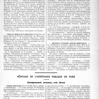 0050 - Page 47 - Partie professionnelle. Faculté de médecine de Paris. Enseignement et actes de la Faculté / Hôpitaux de l’assistance publique de Paris. Enseignement, concours, avis divers