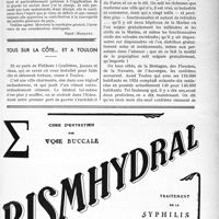 0052 - Page XLVII-49 - A travers l’officiel. Circulaires ministérielles / Tous sur la côte... et à Toulon
