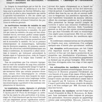 0102 - Page 95 - Partie scientifique. L'actualité scientifique. Les Congrès. Que faut-il retenir du VIIIe congrès de stomatologie. Manifestations buccales des maladies du sang. — Répercussions à distance des troubles de l’articulé dentaire. — Anesthésie en stomatologie. — Ostéomyélite des maxillaires. — Fractures des maxillaires. — Stomatites. — Chirurgie de l’articulation temporo-maxillaire [L. Lebourg]