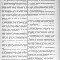 0120 - Page 113 - Partie professionnelle. Comptes rendus, documents, pièces officielles…. Syndicat des médecins de la seine. Compte rendu de l'Assemblée générale