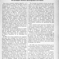 0152 - Page 141 - Propos du jour. Les prompts secours chirurgicaux en France [J. Noir]
