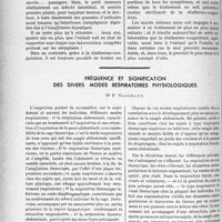 0163 - Page 152 - Partie scientifique. Travaux originaux. Clinique chirurgicale. La diathermocoagulation des amygdales chez l’enfant, par les Docteurs J. Larsonneur et M. Boutarel. Désaccord entre clinique et laboratoire, par R. Fasquelle Saint-Yves-Ménard / Fréquence et signification des divers modes respiratoires physiologiques, Dr P. Gassmann