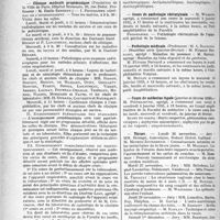 0201 - Page 190 - Partie professionnelle. Faculté de médecine de Paris. Enseignement et actes de la Faculté