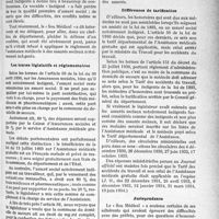 0262 - Page 245 - Partie professionnelle. Travaux originaux. Bulletin de l’Actualité. Les assurés sociaux notoirement indigents doivent-ils dépendre du service départemental de l'A. M. G ?. Les textes législatifs et réglementaires / Différences de tarification / Jurisprudence