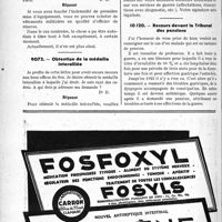 0293 - Page 274-LXVIII - Correspondance. Questions médico-militaires. Achat d’un manteau au titre d’officier de réserve / Obtention de la médaille interalliée / Recours devant le Tribunal des pensions