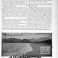 0308 - Page XI-285 - A travers l’officiel. Hygiène publique / Légion d’honneur