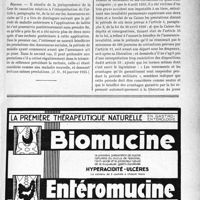 0310 - Page XIII-287 - A travers l’officiel. Réponses des ministres aux questions des parlementaires. Droit aux prestations de l’assurance-maladie / Droit des assurés sociaux aux prestations après leur service militaire