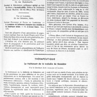 0334 - Page 311 - Partie scientifique. L'actualité scientifique. Les Livres. Les livres qui viennent de paraître / I. L’aviation et l’influence Française aux Antilles et en Amérique latine. — II. L’oiseau blanc, par Docteur Fougeret et Davidde Lastours, Vieet Lumière, Paris / Thérapeutique. Le traitement de la maladie de Basedow, par le Docteur Jean Achard