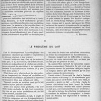 0338 - Page 315 - Partie professionnelle. Travaux originaux. Bulletin de l’Actualité. Le statut des auxiliaires médicaux. Une mise au point d’après les documents officiels / Le problème du lait