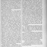 0348 - Page 325 - Partie professionnelle. Travaux originaux. Bulletin de l’Actualité. Questions fiscales. La déclaration du médecin en 1935. Les dépenses / Le revenu imposable