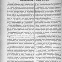 0351 - Page 328 - Partie professionnelle. Comptes rendus, documents, pièces officielles…. Syndicat des médecins de la Seine. Assemblée générale du Syndicat du S. M. S
