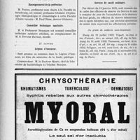 0381 - Page 354-XII - A travers l’officiel. Assistance médicale gratuite / Enseignement de la médecine / Conseiller technique sanitaire / Légion d’honneur / Service de santé militaire