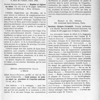 0400 - Page 373 - Partie scientifique. L’actualité scientifique. Les Livres. Hygiène et régimes des obèses, par Docteur Gilbert-Dreyfus, G. Doinet Cie, éditeurs, Paris, 1934 / Guide pratique du médecin expert. La procédure de l’expertise médicale, par Robert Dolfus-Francoz. Éditions administratives Allainà Elbeuf. 1934 / Questions cliniques d’actualité, Massonet Cie, éditeurs, Paris