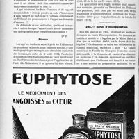 0437 - Page 410-LXIV - Correspondance. Questions médico-militaires. Honoraires d’expertises près les Tribunaux des pensions / Sursis d’incorporation