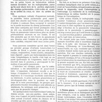 0461 - Page 430 - Partie scientifique. Travaux originaux. La pratique orthopédique de l'enfant et de l’adulte. La tuberculose pulmonaire du jeune enfant, par Ch. Lestocquoy. Tuberculose latente du petit enfant / Pneumonies tuberculeuses manifestes