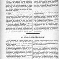 0473 - Page 442 - Partie scientifique. Travaux originaux. Notes de médecine pratique. Cuti-réaction à la tuberculine — Intradermo-réaction. Leur technique — Leur interprétation, par M. Georges Boudin / Les maladies de la sédentarité