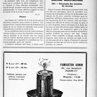 0494 - Page XXXVII-463 - Correspondance. Assurances sociales. Délivrance de certificat pour l’assurance - maladie / Questions médico-militaires. Décompte des annuités de services