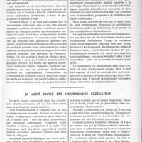 0520 - Page 485 - Partie scientifique. Travaux originaux. Consultation de thérapeutique infantile, (Clinique Parrot — Hospice des Enfants-Assistés). Traitement du rhumatisme articulaire aigu chez l'enfant, par le Professeur P. Lereboullet / La mort rapide des nourrissons eczémateux [P. Lacroix]