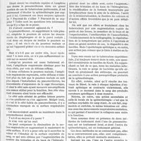 0532 - Page 497 - Partie scientifique. Travaux originaux. Les questions qui préoccupent le praticien…. Splénothérapie intégrale et pneumothorax, par le Dr J. -C. Bayle