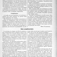 0552 - Page 517 - Partie professionnelle. Travaux originaux. Une question au ministre. Histoire de la médecine du travail. La silicose pulmonaire / Note complémentaire