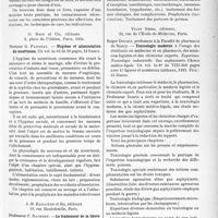 0634 - Page 575 - Partie scientifique. L'actualité scientifique. Les Livres. Thérapeutique hydro-climatique de la tuberculose, par Professeur Léon Bernard et R. Even, Masson et Cie, éditeurs, Paris, 1934 / Hygiène et alimentation du nourrisson, par Docteur G. Paisseau, G. Doin et Cie, éditeurs, Paris, 1934 / Le traitement de la fièvre typhoïde, par Professeur F. Rathery, J. -B. Baillière et fils, éditeurs, Paris / Toxicologie moderne, par Roger Douris, Vigot frères, éditeurs, Paris