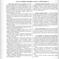 0665 - Page 592 - Partie professionnelle. Reportage professionnel. Nouvelles et Informations. VIIIe Congrès national de la tuberculose / Société des chirurgiens de Paris / Office du cinéma médical / Revue d’immunologie / La réadaptation des enfants sourds et dyslaliques